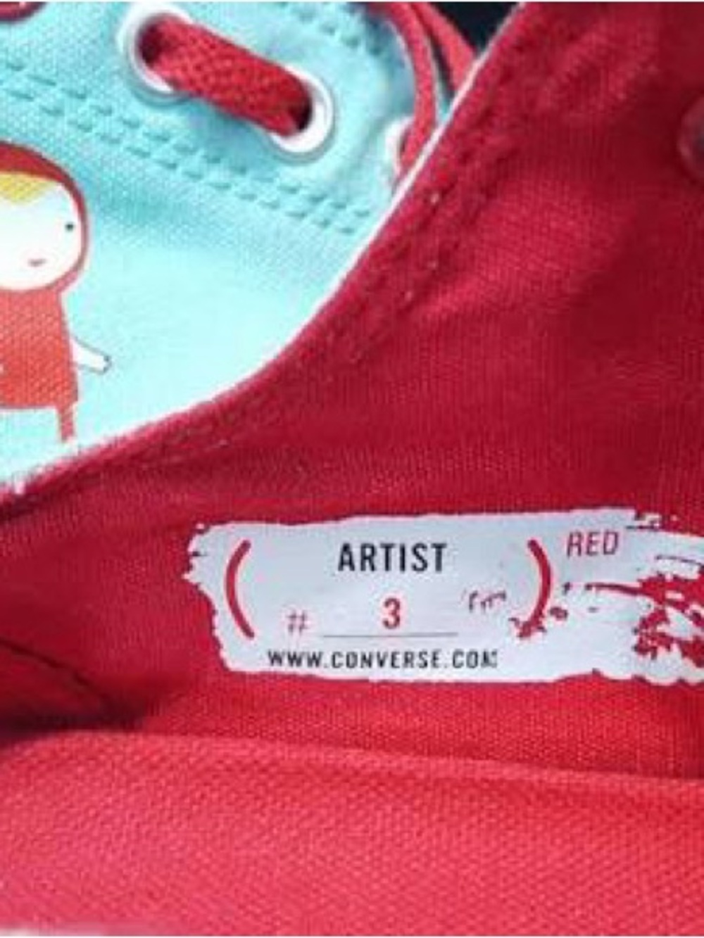 Converse Product RED Little Red Riding Hood - Picture 5 of 6
